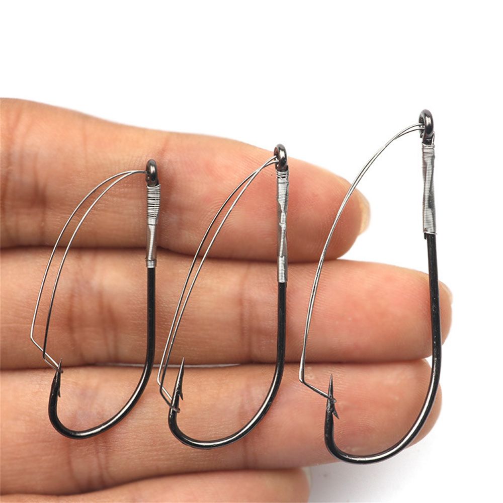 Fishing Tackle High Carbon Ste - Fishing Hook Weedless review and price