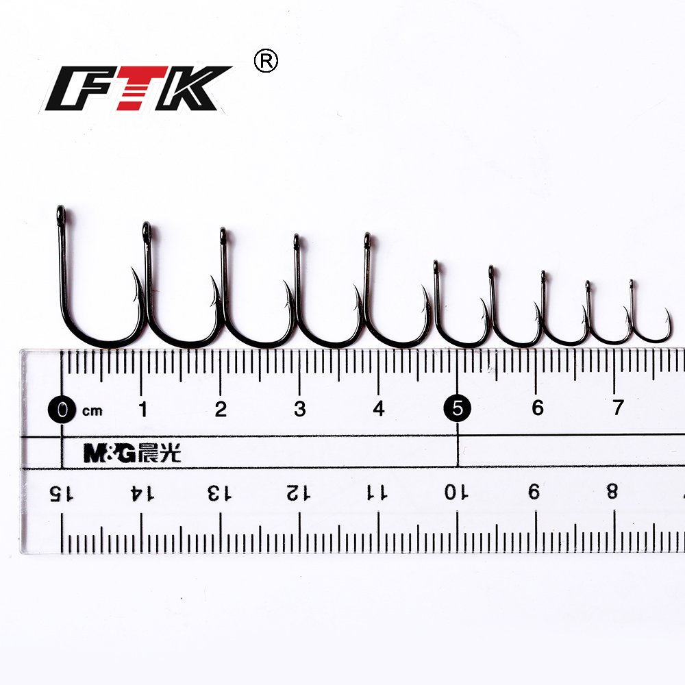 FTK 80pcs ISEAMA Fishing Hooks - Fishing Hook Circle review and price